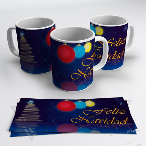 Imagen 7 de 10 de Tazas De Navidad Personalizadas Amigo Secreto Regalo 11 Oz