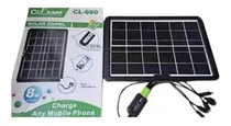 Comprar Panel Solar Cargador Celular 8w 6v Energía Solar Cl-680