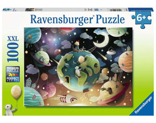 Rompecabezas Ravensburger Planet Playground - De 100 Pi Rpc