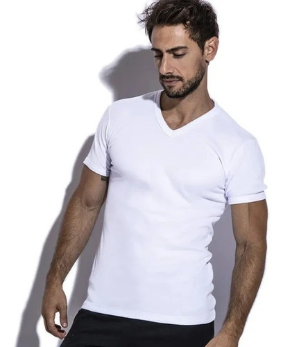 Camiseta Manga Corta Tèrmica Cuello V Hombre Eyelit 192