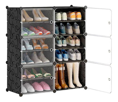 Organizador De Zapatos 24 Módulos Para Almacenamiento - Env