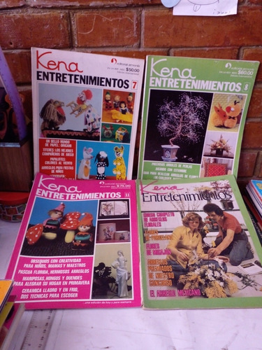 Paquete De 4 Ejemplares Revista Kena