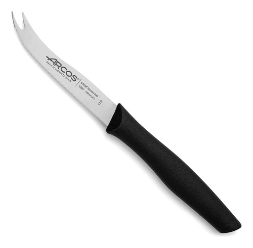 Cuchillo Queso Arcos Serie Nova 10,5cm Color Negro