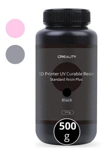 Resina Para Impresoras Creality Plus 3d 500g Colores