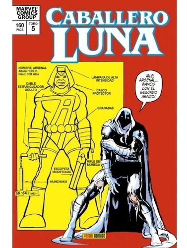 Caballero Luna Tomo 5 Panini En Español