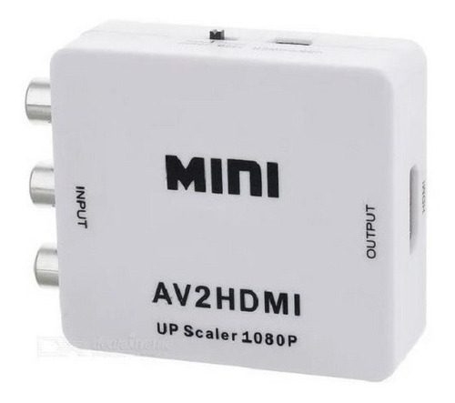 Convertidor Conversor Adaptador Rca + Sonido A Hdmi Oferta !