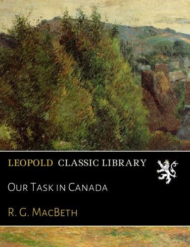 Libro:  Our Task In Canada