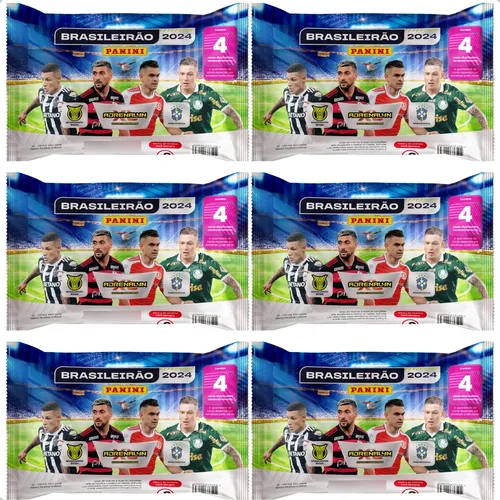 comprar Kit 40 Cards Brasileirão Adrenalyn Xl 2024 - 10 Envelopes