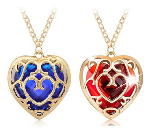 Dos Collares Contenedor De Corazon | The Legend Of Zelda