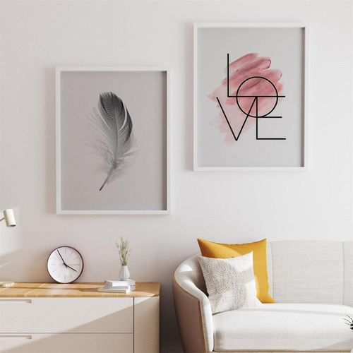 2 Conjunto De 6 Obras De Arte Para Decoración De 2 Piezas
