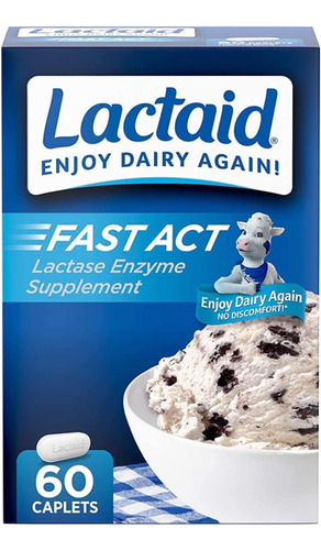 Lactaid Fast Act Caplets Intolerancia Lactosa