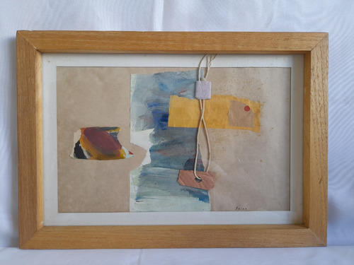 Cuadro, Collage De Daniel Baino (Usado)