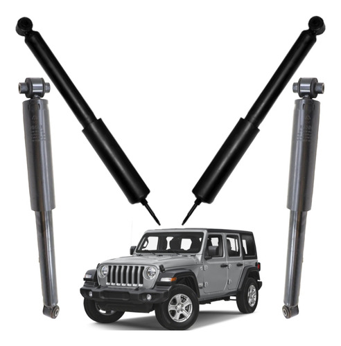 Kit Amortiguadores Jeep Wrangler 4x4 2007 - 2018 Alta Cali.