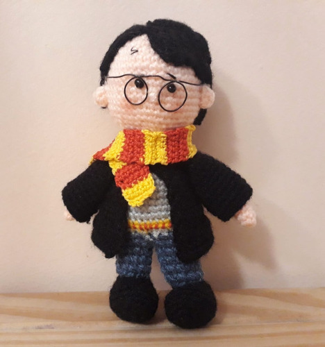 Amigurumi Muñeco De Apego Harry Potter Hecho A Mano