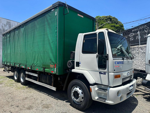 Ford Cargo 2422 Ano 08 Baú Sider 8,50m X 2.70m De Altura