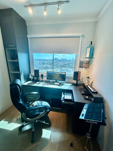 Apartamento Mobiliado Com Vista Deslumbrante | Último Andar | 2 Dorms + Varanda Gourmet | Bairro Cerâmica - São Caetano Do Sul - Porteira Fechada