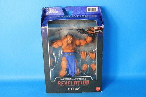 Beast Man Masters Of The Universe Revelation Figura (Usado)