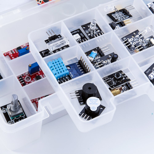 Mega R3 Board Atmega 2560 Y Elegoo - Kit De Módulos De Senso