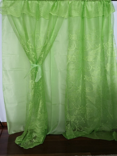 25 Juegos De Cortinas Encaje 2m Alto X 2.50m Ancho Colores