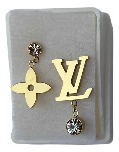 aretes de oro para mujer louis vuitton