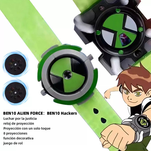 Ben 10 Reloj De Proyección Ben 10 Juguete De Reloj