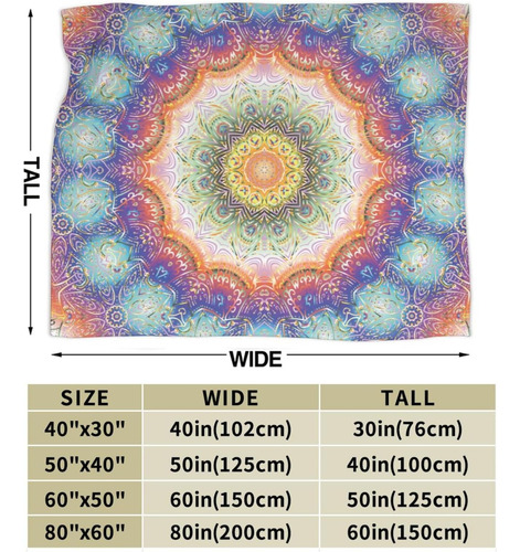 Cobertor De Cama De Fundo De Pena De Pavão Duduho Mandala Co