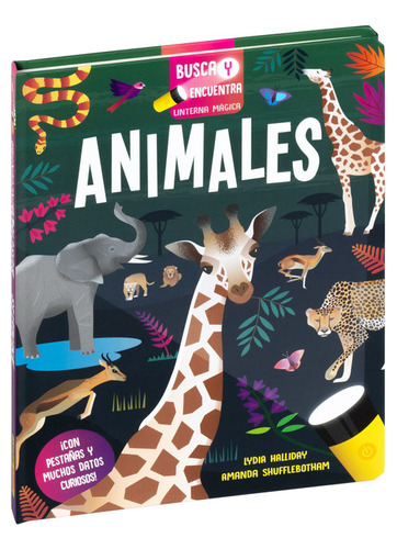 Libro Busca Y Encuentra Linterna Magica Animales - 