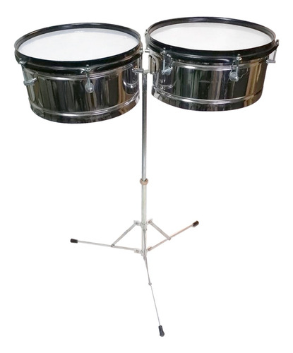 Imagen 1 de 10 de Timbaletas De 13 Y 14 Con Soporte Patas Simples Cuotas