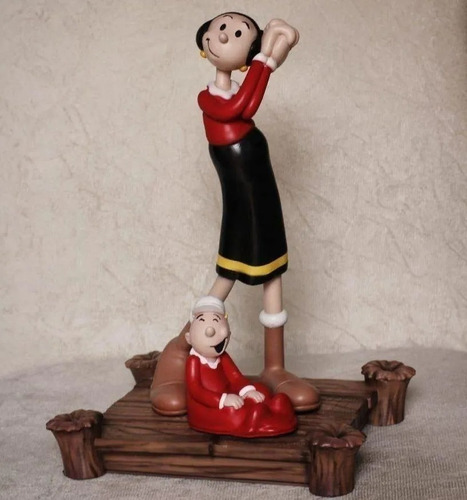Popeye, Olivia, Cocoliso & Brutus (diorama) (archivo Stl)