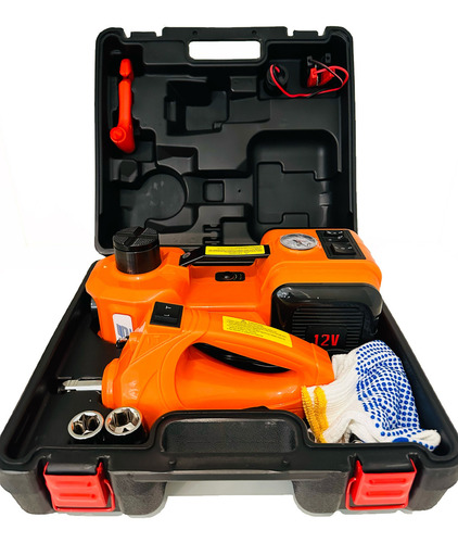 Macaco hidráulico para veículos Instrument Best Solutions 4 en 1 formato de piso