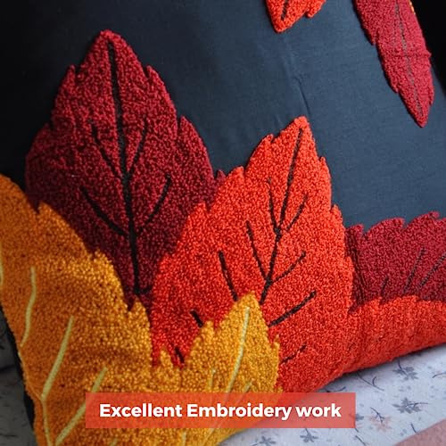 Juego De 2 Fundas De Almohada Decorativas De Otoño