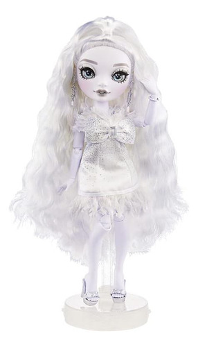 Boneca Da Moda Em Escala De Cinza Rainbow High Natasha Zima