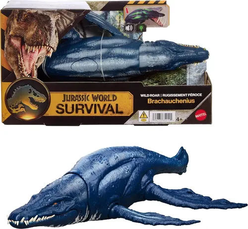 Jurassic World Survival Brachauchenius 32cm Luz E Som Mattel