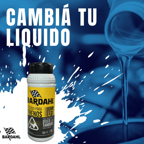 Líquido De Frenos Bardahl Disco Y/o Tambor Con O Sin Abs
