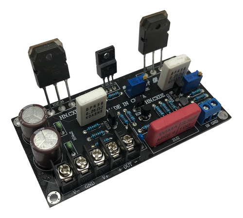 Placa Amplificadora De Potência Fet Com Acoplamento Direto D
