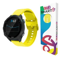 Comprar Pulseira De Silicone Colorido 20mm Marca 123smart Compativel Com Garmin Forerunner 158 245 245 Music 55 645 645 Music Move3 S40 Venu Vivomove Venu Sq Vivoactive3 Cor - Amarelo