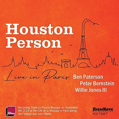 Cd Houston Person Live In Paris - Houston Person