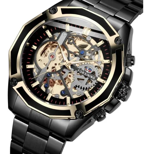 Reloj automatico corazon abierto hotsell