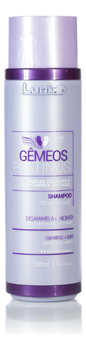  Lunix Gêmeos Platinus Shampoo 300ml