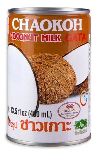 Leche De Coco Chaokoh Lata X 400 Ml