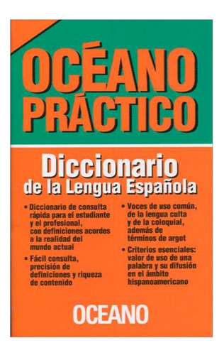 Diccionario Oceano Practico De La Lengua Española