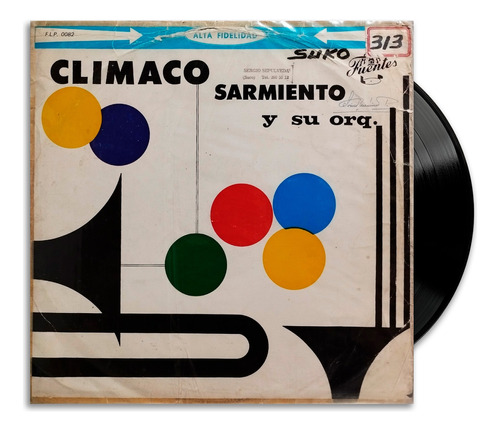 Climaco Sarmiento Y Su Orquesta -  Lp