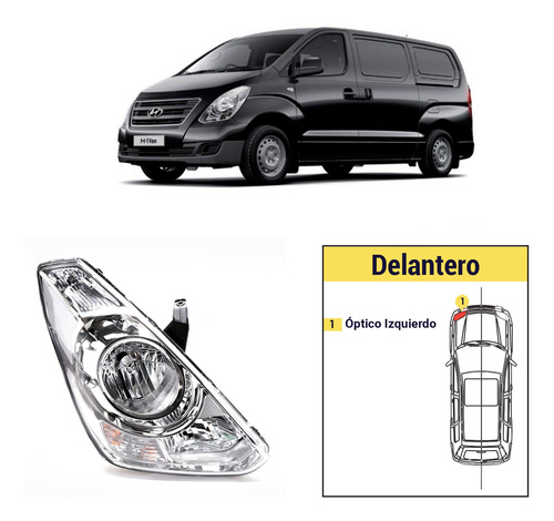 Óptico Derecho Hyundai H1 2008 - 2018