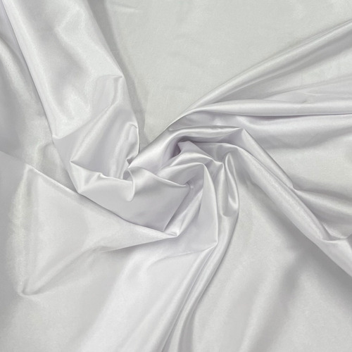 Tela Saten Con Lycra Elastizado Spandex Premium Por X Metro Blanco