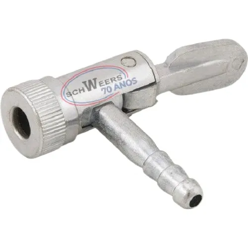 comprar Kit Com 1 Bico Para Encher Pneu Com Trava Profissional 263