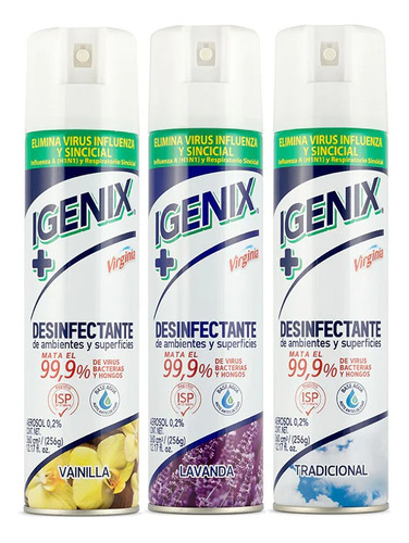 Desinfectante Igenix Pack 12 Unidades