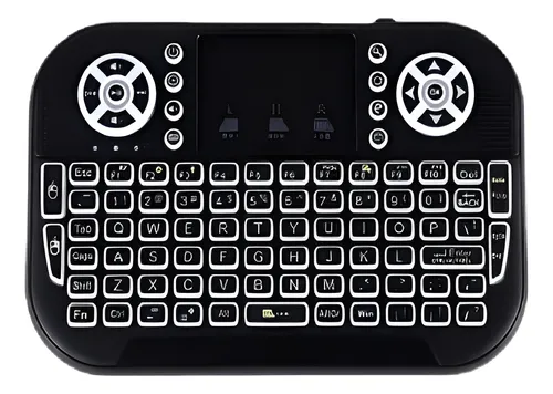 Mini Teclado Inalámbrico Diseño Ergonómico Con Touchpad
