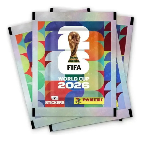 Figuritas Mundial 2026 Pack X5 Sobres Panini