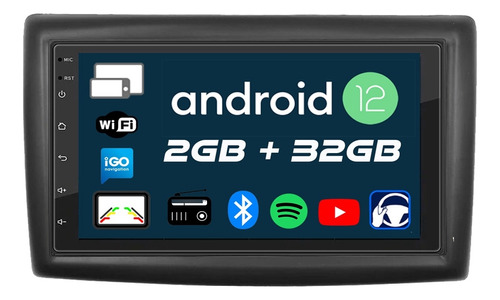 Estereo Pantalla Android 7   Renault Megane 2 Gps Bt Wifi