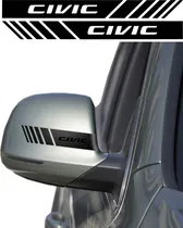 Comprar  Sticker Calca Franjas De Espejos Laterales Honda Civic